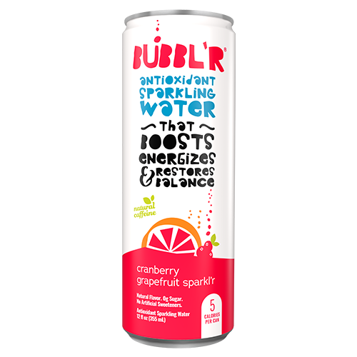 Exell Delivers – Bubbl'r Cranberry Grapefruit Sparklr 12oz