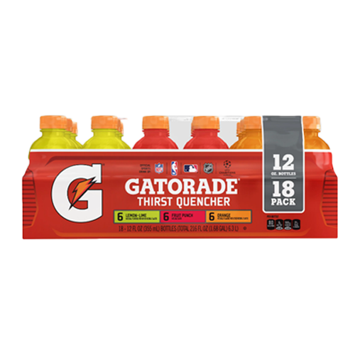 Exell Delivers – Gatorade Thirst Quencher 18 Packs